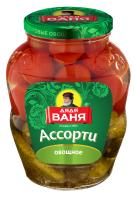 АССОРТИ ОВОЩНОЕ ОГУРЦЫ/ТОМАТ ДЯДЯ ВАНЯ 1,8Л СТ/Б