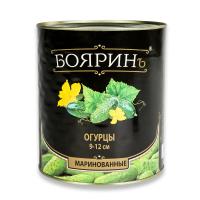 ОГУРЦЫ 3100МЛ (4) 9-12 СМ МАРИН. Ж/Б БОЯРИН ИМП (ВЕС 1550Г)