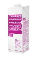 СЛИВКИ ДЛЯ ВЗБИВАНИЯ КРЕМ СЛИВОЧНЫЙ 35% 1000Г, БМК TBA