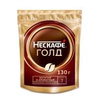 КОФЕ НЕСКАФЕ ГОЛД РАСТВОРИМЫЙ 130ГР ПАК