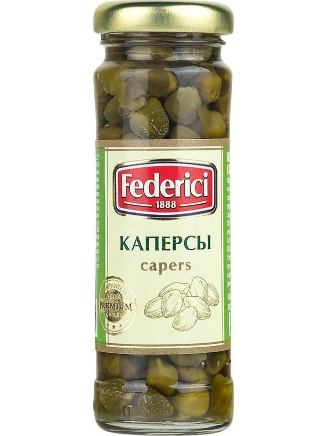 КАПЕРСЫ FEDERICI СТ/Б 100ГР