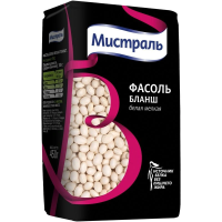 ФАСОЛЬ БЕЛАЯ МЕЛКАЯ БЛАНШ МИСТРАЛЬ 450 Г